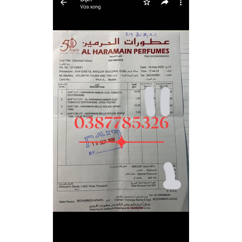 SỉNước hoa Dubai Amber Oud Tobacco Edition ( fullseal 60ml ) | BigBuy360 - bigbuy360.vn