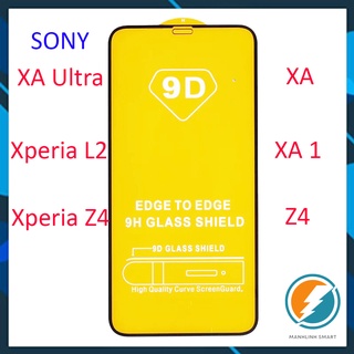 Kính cường lực 9d cho sony xa/xa1/xperia l2/xa ultra/z4/xperia z4 viền trong suốt
