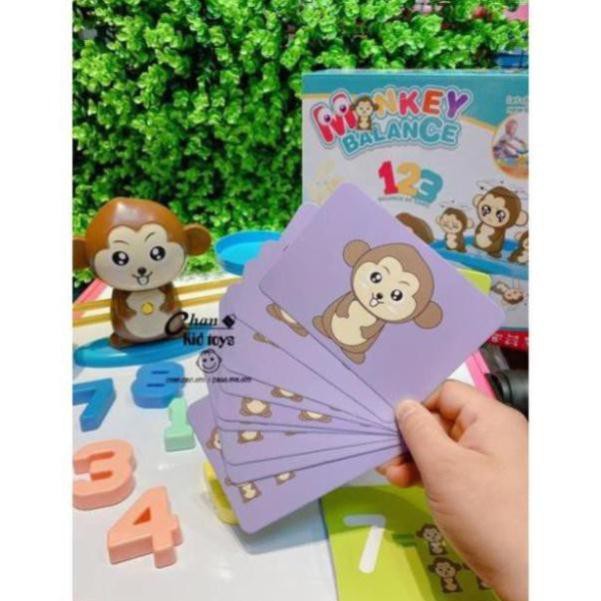 Đồ chơi cho bé Space Kids Khỉ cân bằng toán học Monkey Balance cho bé học toán thông minh