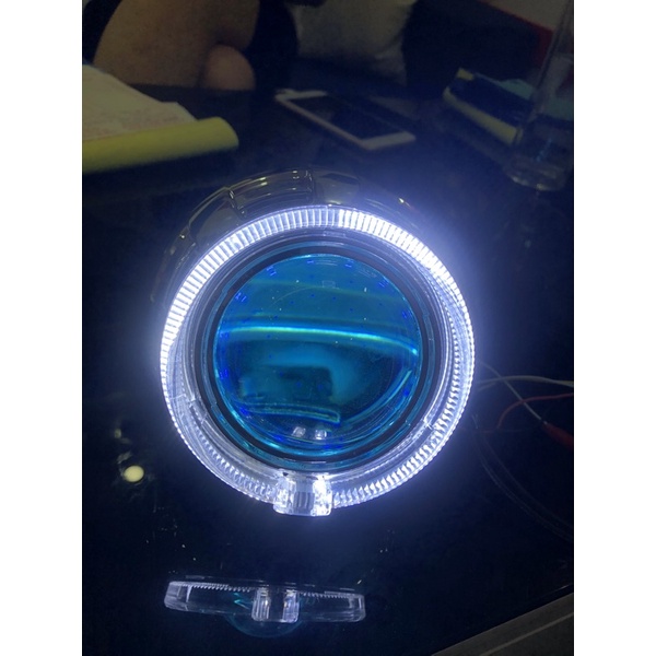 Vòng led mắt quỷ gắn bi cầu vòng thiên thần angle eyes
