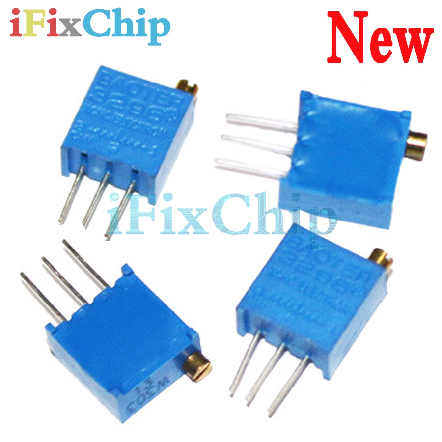 10 Chiết Áp 3296W 3296W 50 100 200 500 ohm 1K 2K 5K 10K 20K 50K 100K 200K 500K 1M ohm 103 100R 200R 500R Chuyên Dụng