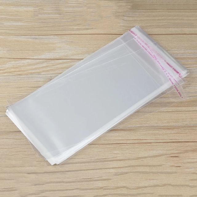 10 Sleeve túi dán mép opp MeeT size 6x10cm