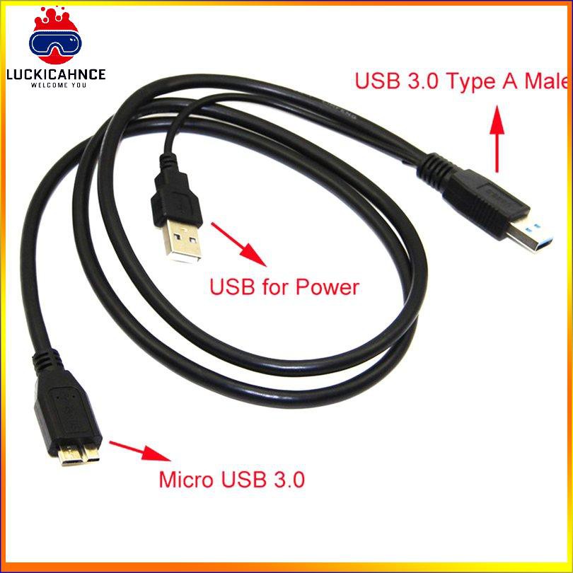 Dây Cáp Dữ Liệu Usb 3.0 0.6m Cho Ổ Cứng Di Động | BigBuy360 - bigbuy360.vn