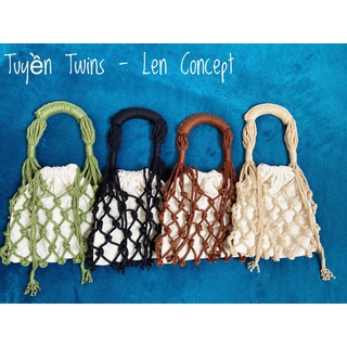 Hot trend 2022 - Túi lưới đi biển - Túi lưới handmade - do tự tay mình làm thành phẩm