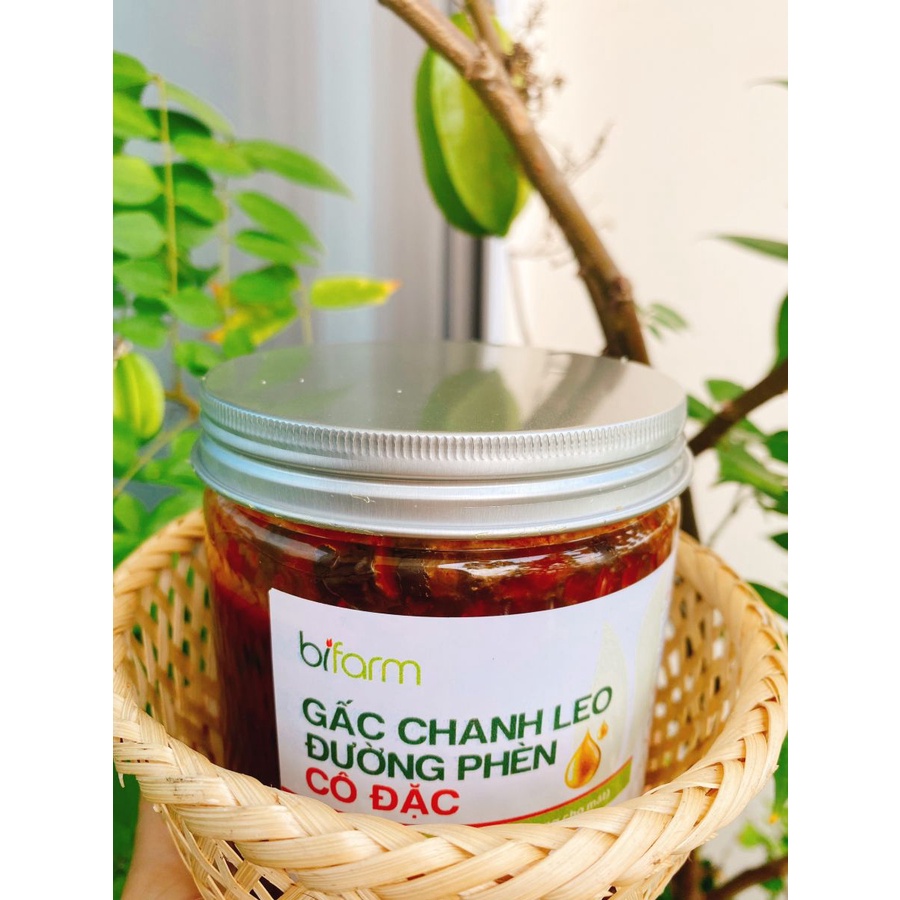 Gấc cô đặc bổ mắt sáng mịn da hũ 500gr ( Gấc chanh leo đường phèn cô đặc)