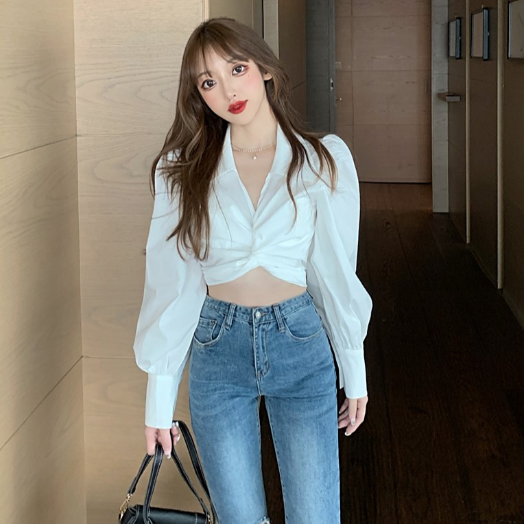 Áo sơ mi nữ tay dài Emilyshop