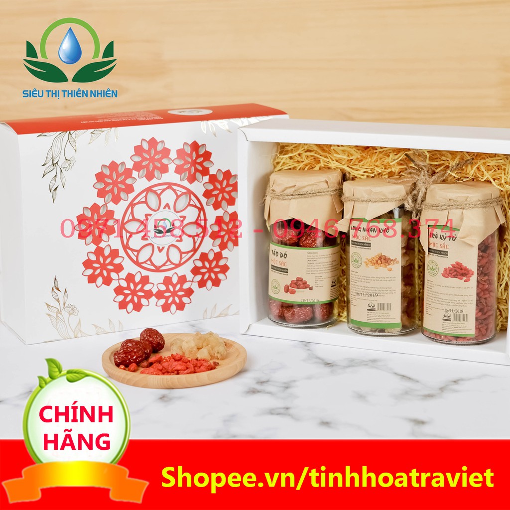 Trà Kỷ Tử, Táo Đỏ, Long Nhãn Mộc Sắc