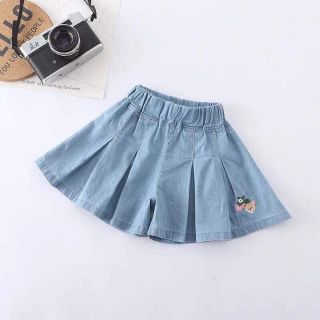 Quần jean giả váy bé gái