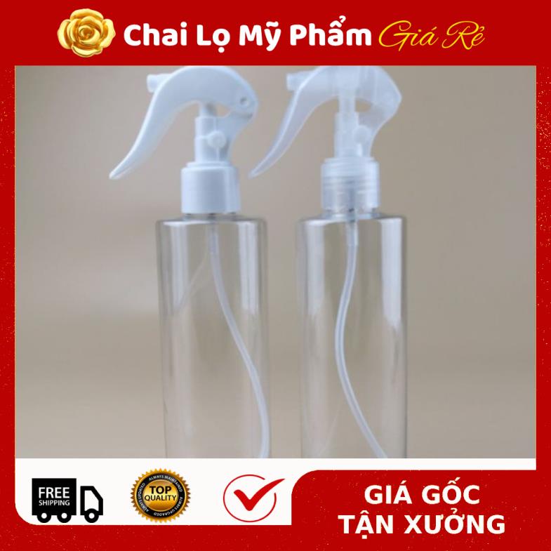 Chai Xịt Phun Sương ❤ RẺ VÔ ĐỊCH ❤ Chai nhựa pet xịt Vòi Súng 150ml rỗng chiết mỹ phẩm , phụ kiện du lịch