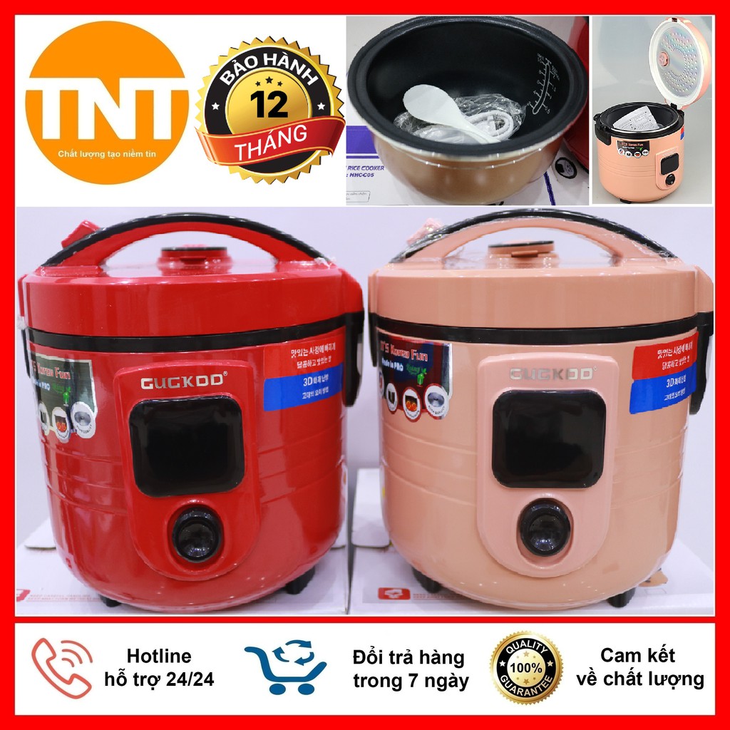 [ HÀNG CAO CẤP ] Nồi Cơm Điện Cuckoo GK-208 Dung Tích 1.2L - 2L Lòng Siêu Dày Cơm Ngon