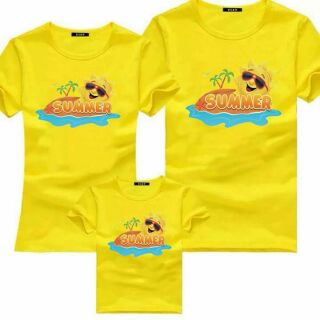 Set 3 áo gia đình cho mùa hè
