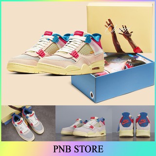 Giày thể thao jordan 4 vàng giày Sneaker Jordan 4 Retro Union Guava Ice, Full Box Full Phụ Kiện Freeship