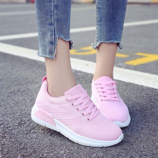 Giày Thể Thao TESXO CAO CẤP Dành Cho Nữ - Màu Hồng