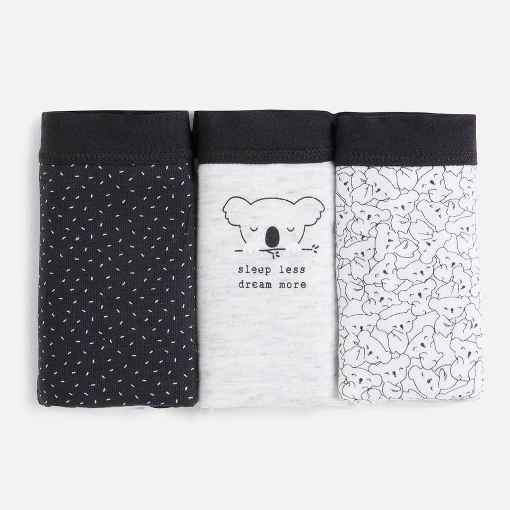 Set 3 quần lót cotton Oysho