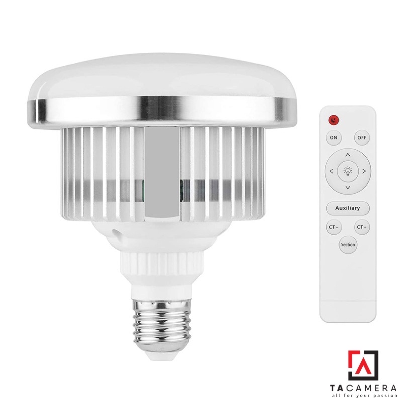 Bóng Đèn LED Siêu Sáng 285W - Chỉnh Được Nhiệt Độ Màu 3000k - 6000k (Tặng Kèm Remote)