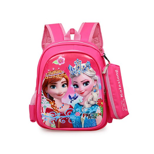 Balo hoạt hình Elsa, Sofia, Spiderman, Người nhện, size mầm non