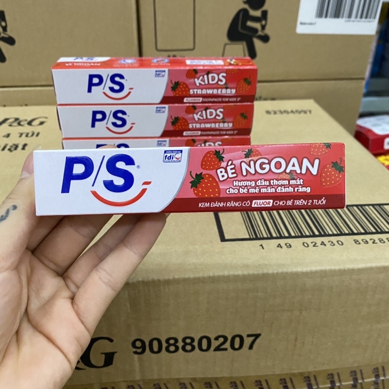 Kem đánh răng cho bé P/S hương Dâu 35g