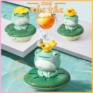 Đồ Chơi Nhà Tắm Ếch Con Phun Nước , đồ chơi bồn tắm cho bé ( Đủ 5 phụ kiện) - bán cả thế giới