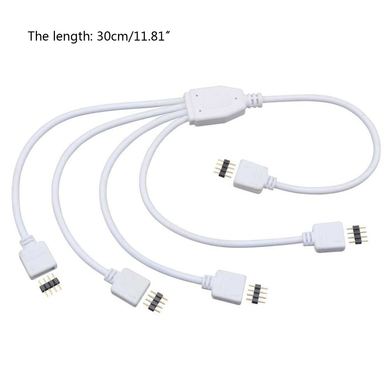 Dây Cáp Chia 4 Pin Cho Đèn LED 5050 3528