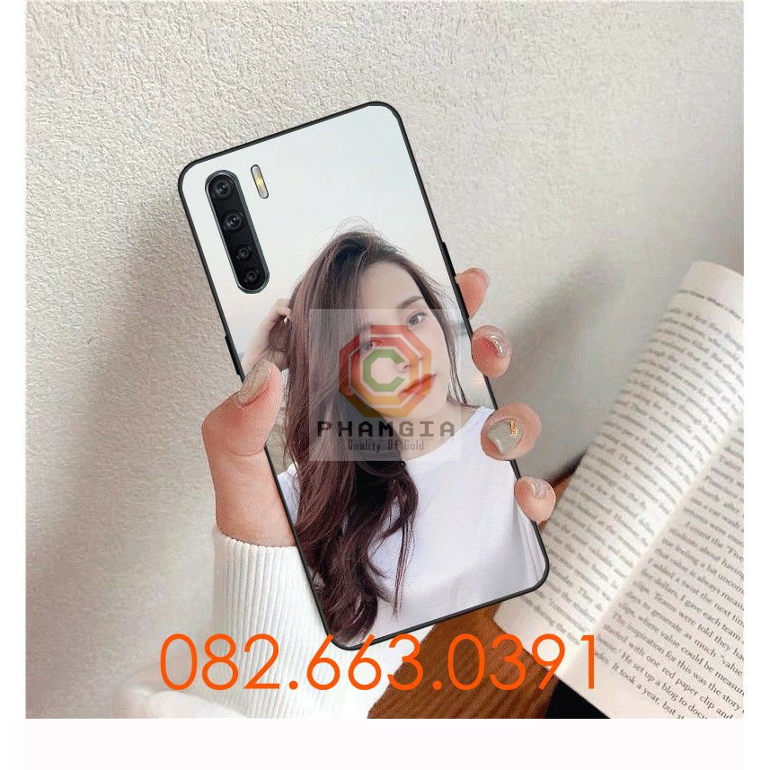 Ốp lưng ép kính Oppo A93 in hình theo yêu cầu