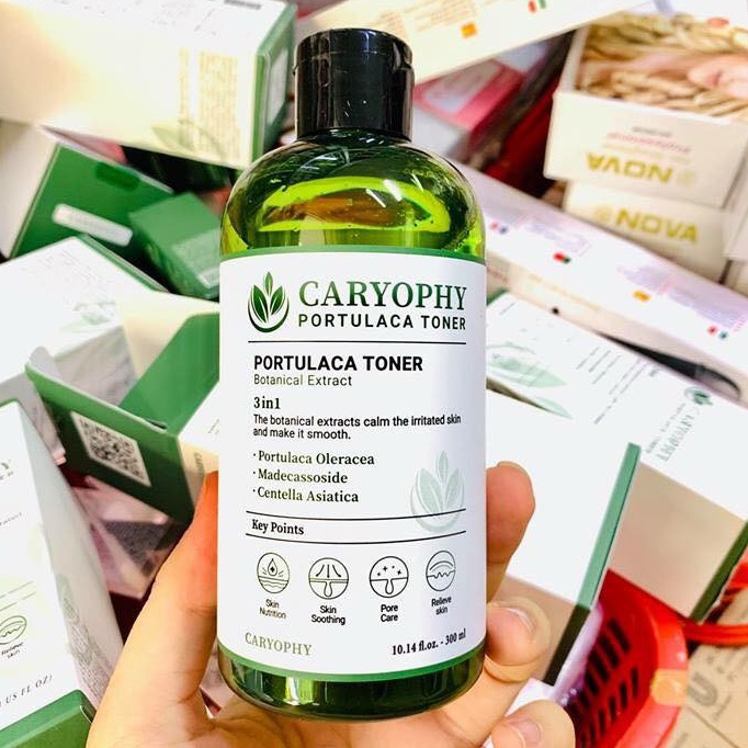 👑 L&G 💄 Caryophy Portulaca Toner  + Serum Caryophy Portulaca Ampoule