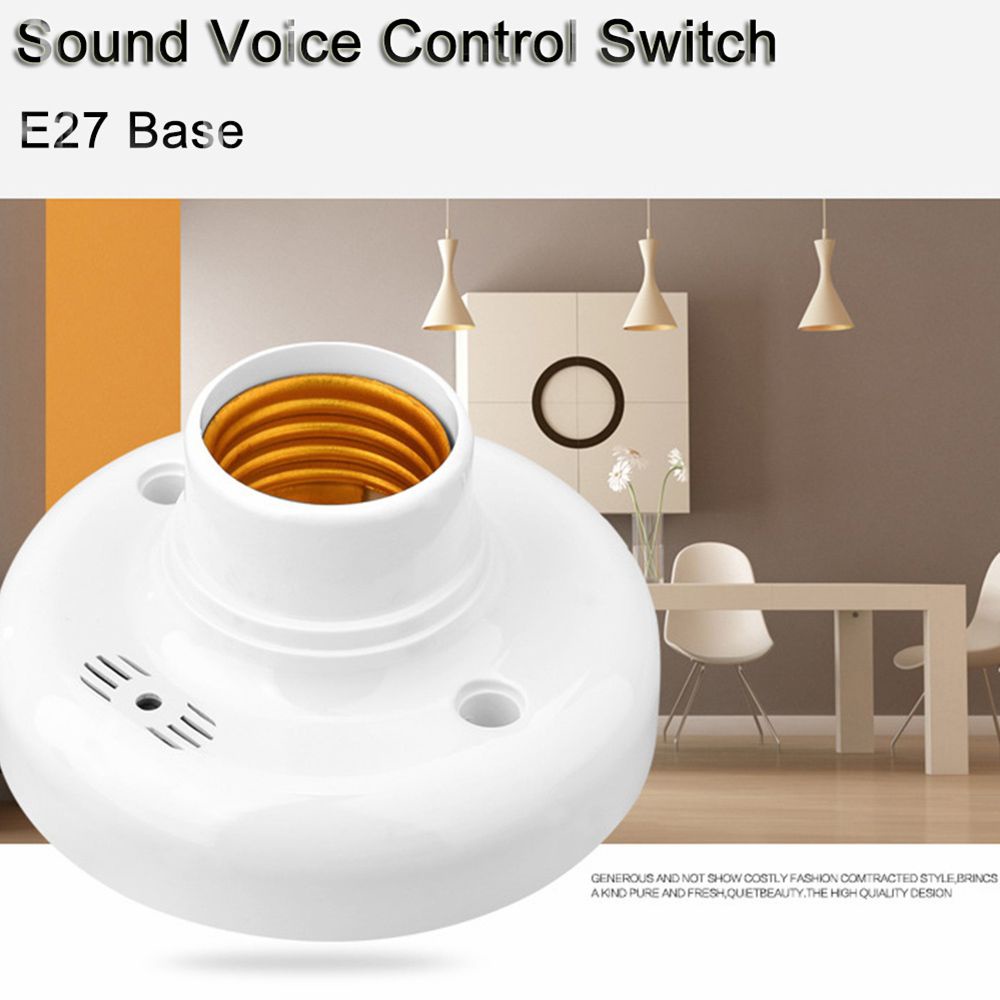 Đuôi đèn led E27 thông minh điều khiển bằng giọng nói tiện dụng Ac220V 45s