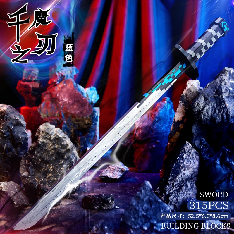 Đồ Chơi Xếp Hình Nhân Vật kimetsu no yaiba Trong Demon Slayer