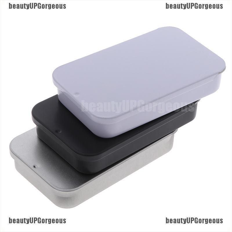 (Hàng Mới Về) Hộp Thiếc Đựng Son Dưỡng Kích Thước 8x5 X 1.5cm