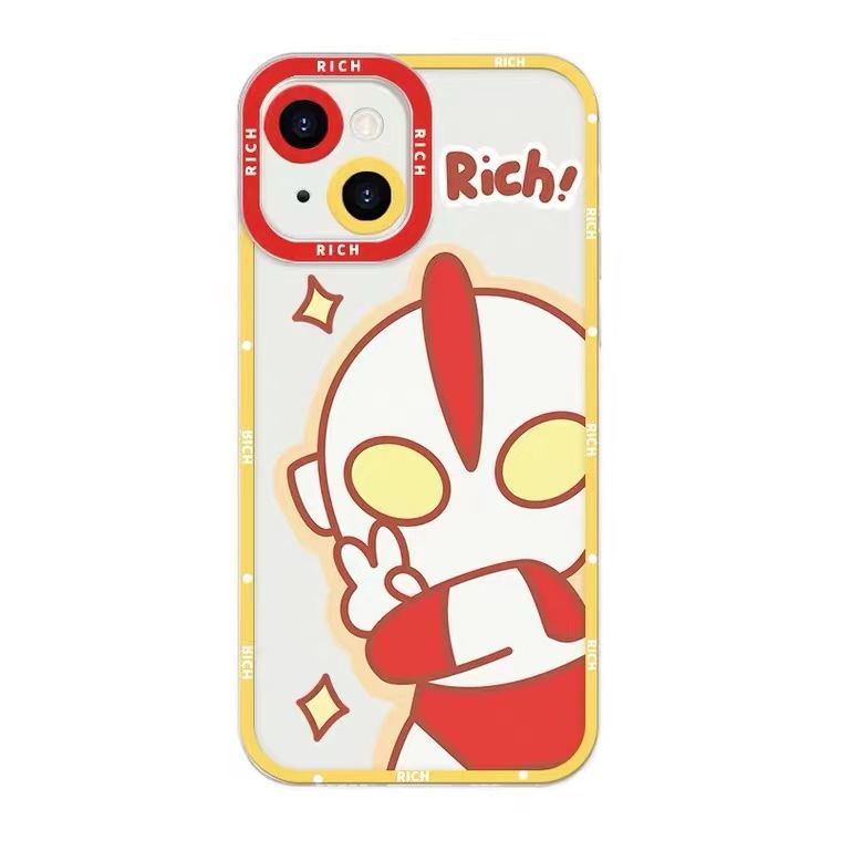 Ốp Điện Thoại TPU Dẻo Trong Suốt Họa Tiết Superman Cho Iphone 13 Pro Max 1211 XS XR X 8 7 6 Plus