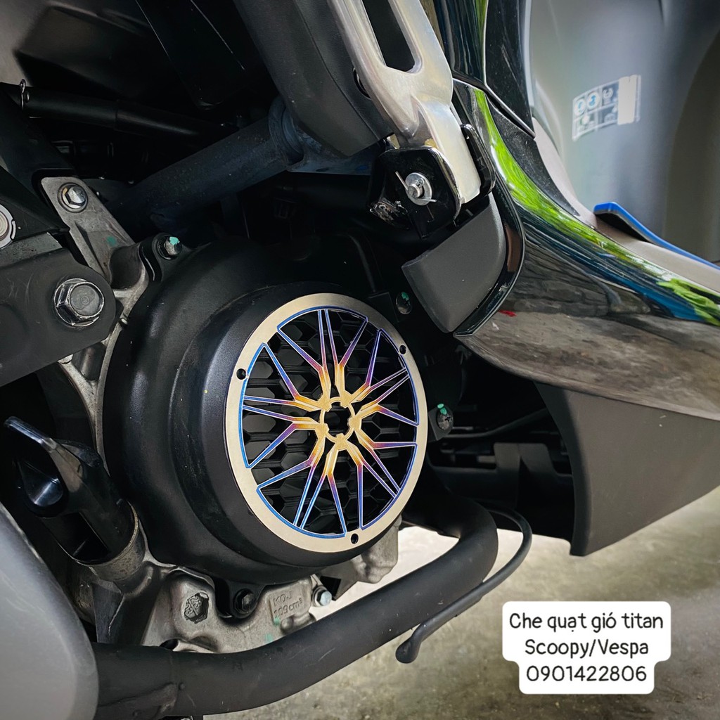 Che cánh quạt gió titanium