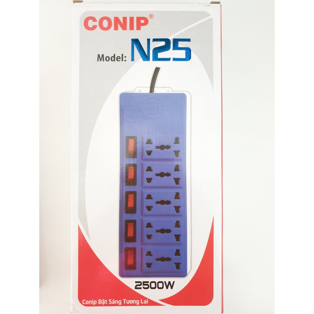 Ổ Căm CONIP 2500W - Dây Dài 3M