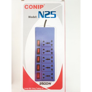 Ổ Căm CONIP 2500W - Dây Dài 3M
