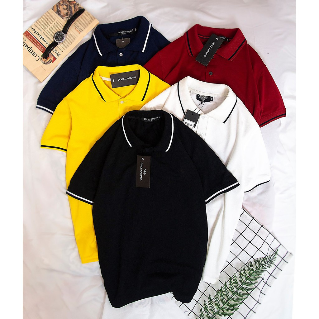 Áo Phông Nam, Polo, Thun Nam Có Cổ Kẻ Viền | BigBuy360 - bigbuy360.vn