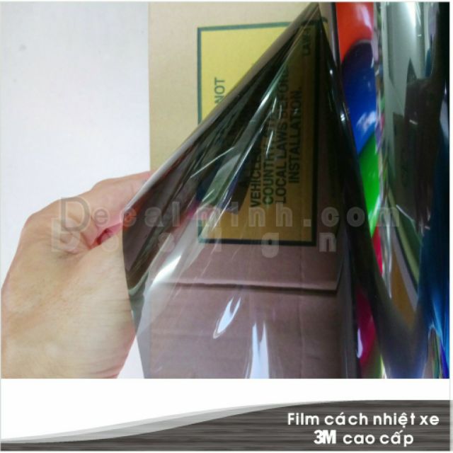 {CHÍNH HÃNG} Decal Film 3M cách nhiệt chống UV chuyên dùng dán kính xe ô tô thương hiệu cao cấp