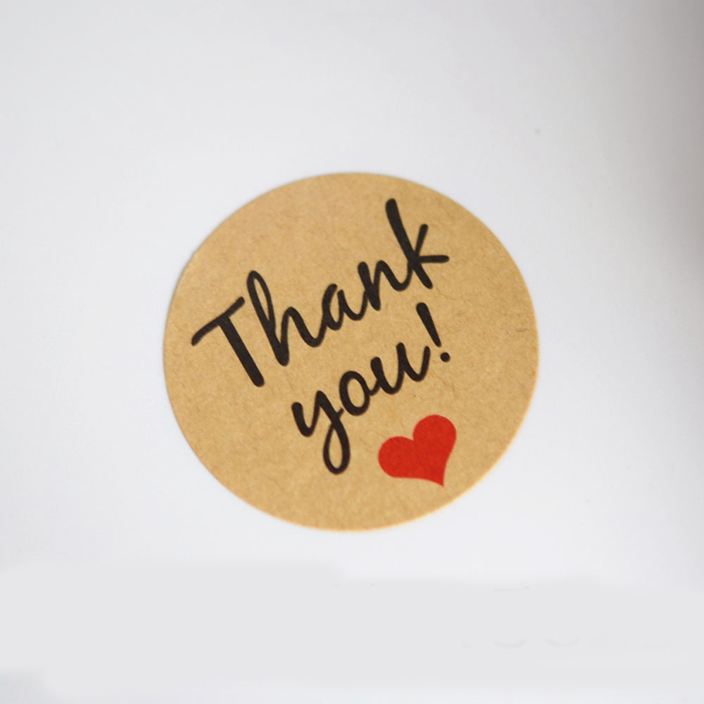 Bộ 60 Nhãn Dán In Chữ Thank You | BigBuy360 - bigbuy360.vn