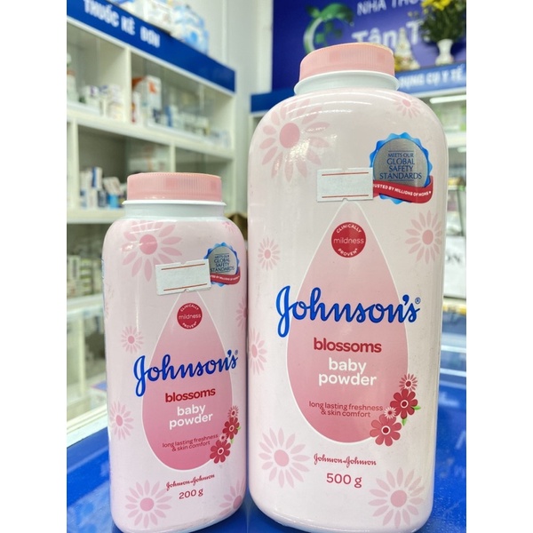 [Hàng THÁI] Phấn Johnson's Baby Power Siêu Thơm, Siêu Mịn Thái  Chai 500gr và 200gr