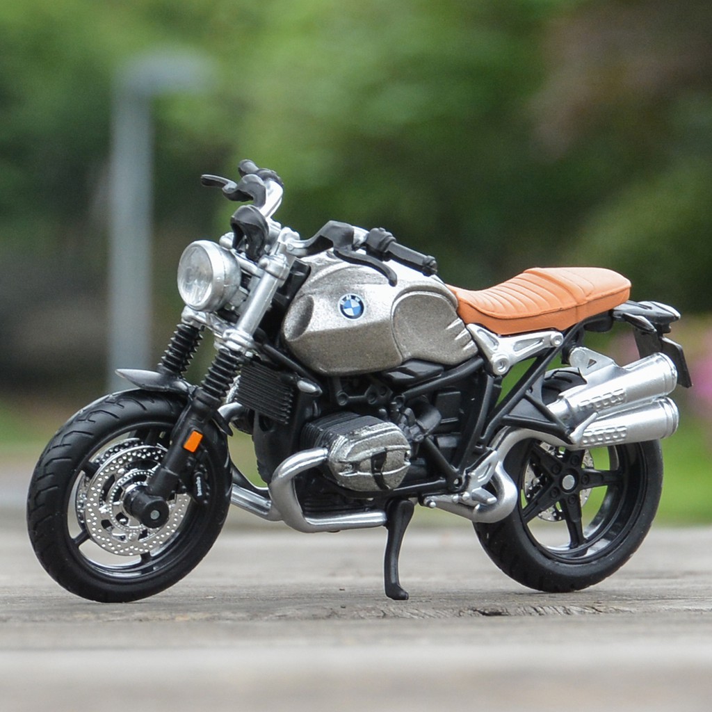 Maisto 1:18 BMW R nineT Scermber Die Cast Đồ chơi mô hình tĩnh mô tô sưu tầm