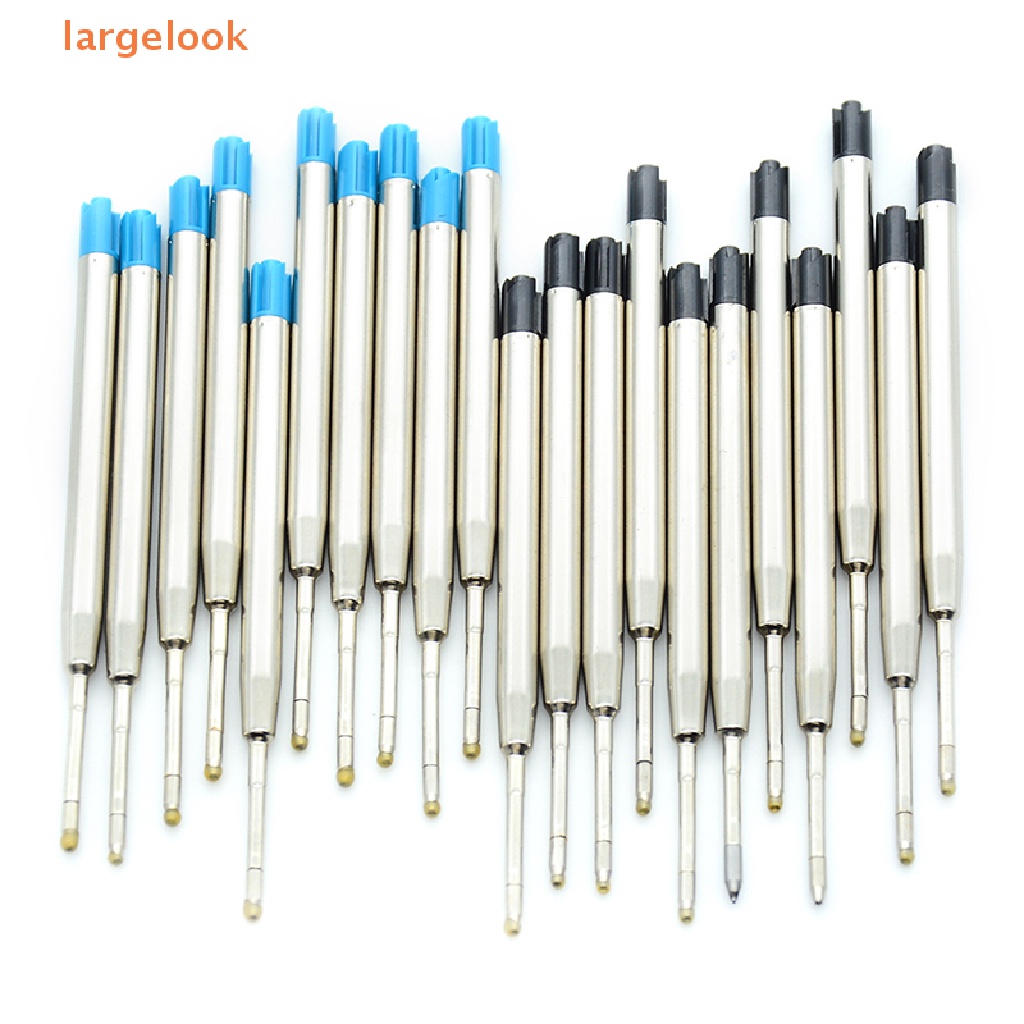 Set 10 Ruột Bút Bi 1.0mm Màu Xanh Dương