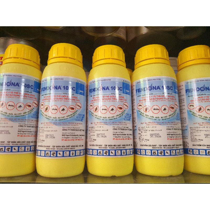 Thuốc diệt mạc, côn trùng cho nhà Yến_ Fendona 10SC 500ml -Hàng Mới