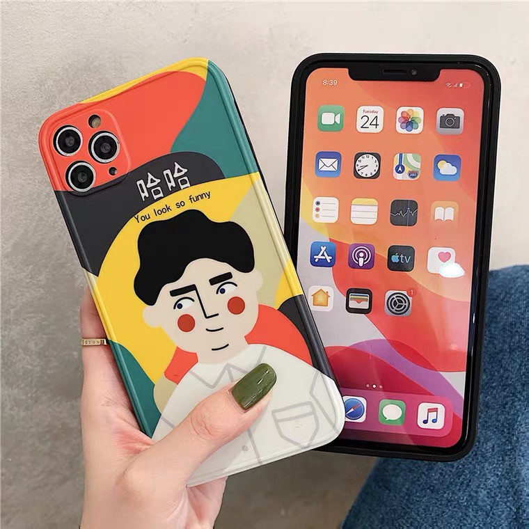 Ốp điện thoại TPU mềm cho IPHONE 7 8 PLUS XR X/XS XS MAX 11 11 PRO 11 PRO MAX 13 promax