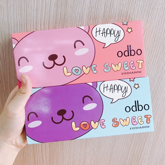 Bảng phấn mắt 18 ô màu Love Sweet Odbo