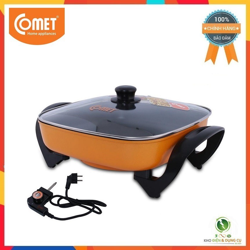 NỒI LẨU ĐIỆN COMET CM7736 ĐA NĂNG TIỆN DỤNG ( NẤU LẨU, SÚP, CHIÊN, XÀO, NƯỚNG, HẤP ... )