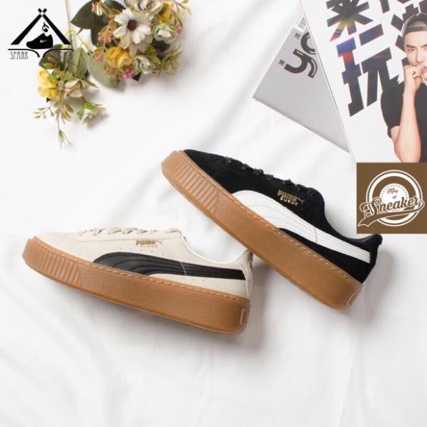 | Chuẩn | Giầy thể thao Puma đen đế nâu thời trang nam, nữ dạo phố KHO Xịn Nhẩt NEW . HOT ✔ ⚭ L : ' , ) ˢ : ' ' . : .