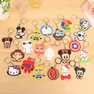 Móc chìa khóa nhựa dẻo cute