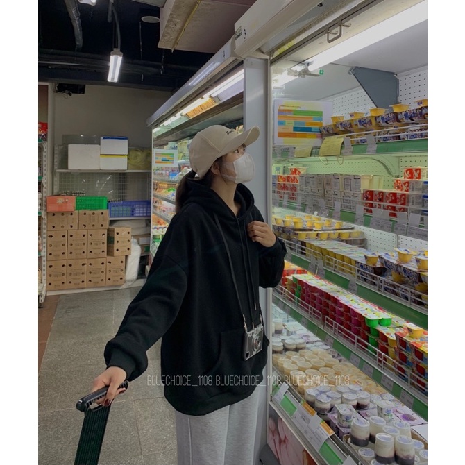 [QC LOẠI 1] Áo hoodie trơn basic màu pastel unisex freesize dày dặn  Áo hoodie trơn freesize