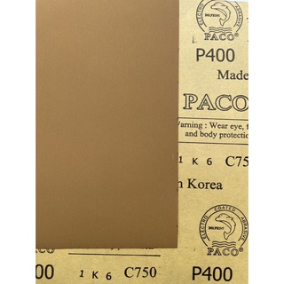 Combo 10 tờ giấy nhám tờ hiệu paco c750 kích thước 9"x11"