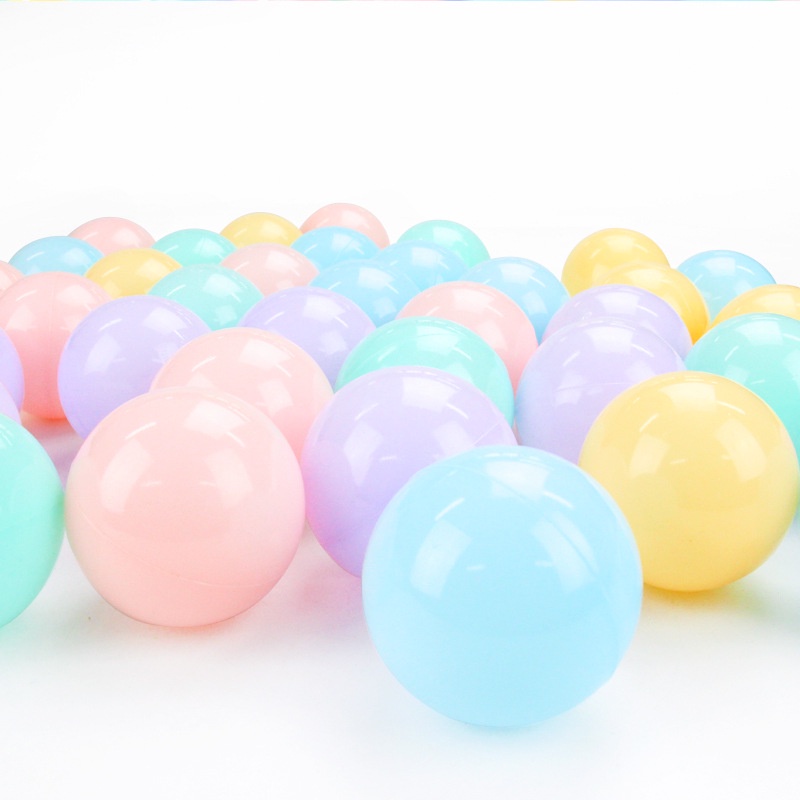 5/ 10/ 20 Quả bóng nhựa ZHAN QI TOYS mềm mại đường kính 6cm nhiều màu xinh xắn cho bé