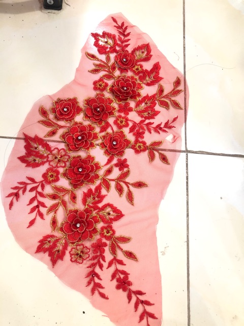 Ren đỏ 45cm khách kéo hình sang cho rõ nhé