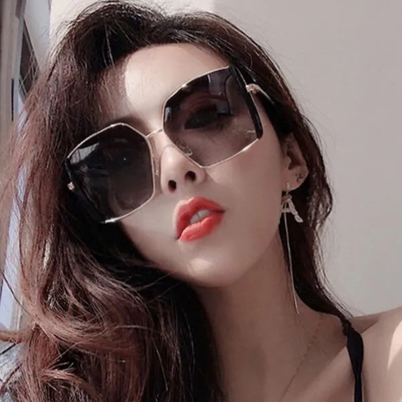 Kính Mát Gọng Lớn Thời Trang Hàn Quốc Cho Nữ