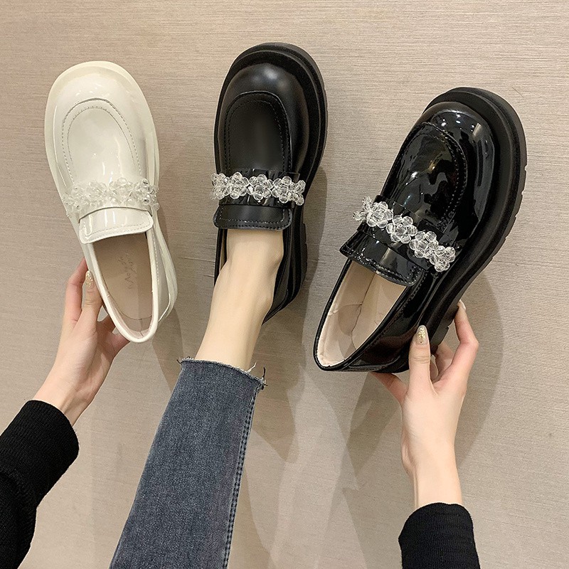 Giày Đế Dày Thời Trang Mùa Xuân Anh Quốc Dành Cho Nữ 2021 | BigBuy360 - bigbuy360.vn